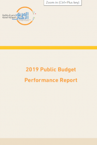 2019 Public Budget Performance Report
