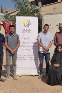 ائتلاف أمان ينفذ جلسات مشورة قانونية لتعزيز الشفافية في توزيع المساعدات بقطاع غزة