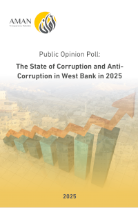 Public Opinion Poll: The State of Corruption and Anti- Corruption in West Bank in 2025