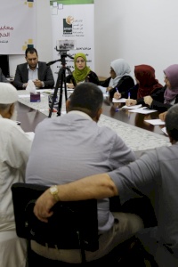 AMAN Coalition Holds a Hearing for the Foundation of the Care of Martyrs and Wounded Families in the Gaza Strip
