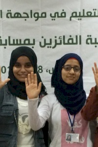 للسنة الخامسة على التوالي أمان تكرم الطلبة الفائزين بمسابقة المشاريع الطلابية