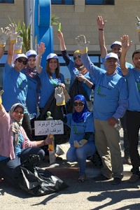أمان تشارك في يوم النظافة الوطني