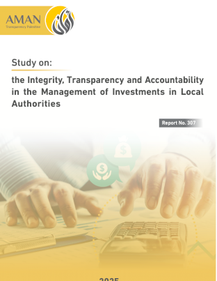 Study on the Integrity, Transparency and Accountability in the Management of Investments in Local Authorities