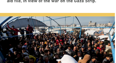 The extent of civil society organizations’ response to the requirements of justice in the humanitarian aid file, in view of the war on the Gaza Strip. 2024