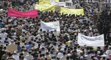مظاهرة في الاردن رفضا لحماية الفساد