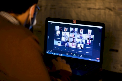 AMAN and Social Development Forum organize a camp focusing on oversight of elections integrity in the Gaza Strip