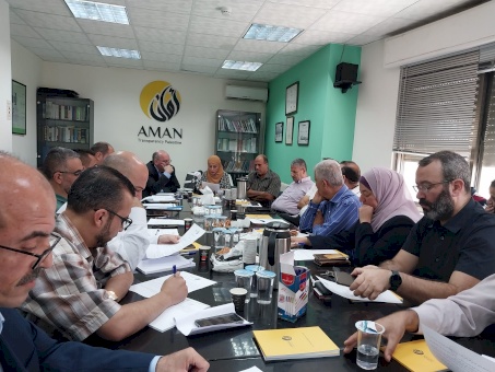 أمان يوصي بضرورة تعميم ونشر خطة إنفاذ تعليمات التعرفة المائية في فلسطين