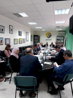ائتلاف أمان يوصي بتفعيل مساءلة مجلس الوزراء للمؤسسات والهيئات التابعة له وضرورة إلزامها بمبادئ الشفافية ونشر تقاريرها حسب الأصول 