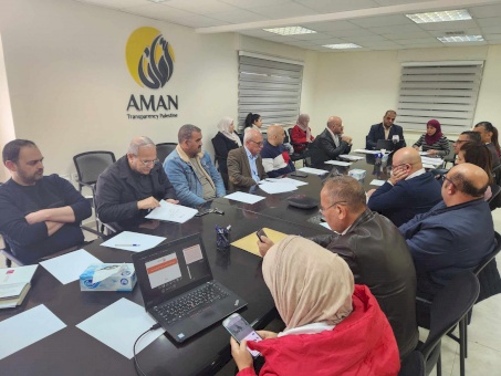 الفريق الأهلي يدعو الحكومة الجديدة لإعداد استراتيجية وطنية متكاملة تشتبك مع الاحتلال في المحافل الدولية وتضع حداً للسيطرة الاسرائيلية على مقدرات الشعب الفلسطيني من أجل تحصيل حقوقه الاقتصادية والمالية