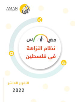 Integrity System Index in Palestine 2022