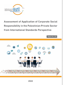Assessment of Application of Corporate Social Responsibility in the Palestinian Private Sector from International Standards Perspective
