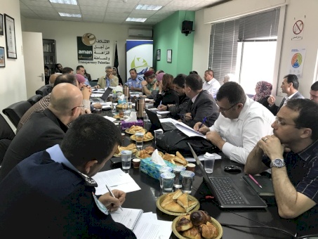 الإعلان عن تدشين الشراكة بين المنتدى وجهاز الشرطة الفلسطينية