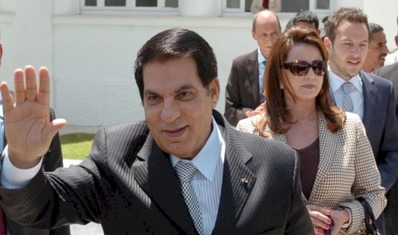 أحكام بالسجن على بن علي وزوجته في قضية فساد