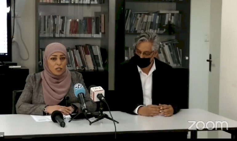 Press conference to launch the report “The Reality of Integrity and Anti-Corruption in Palestine 2020