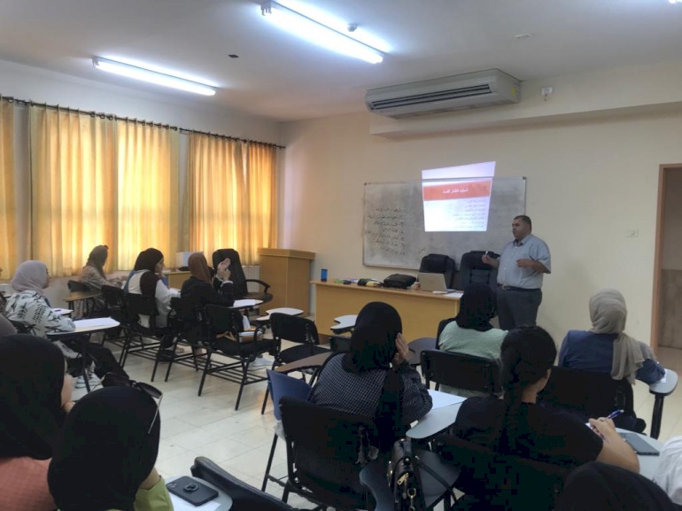 AMAN concludes a training workshop for law students of the Arab American University