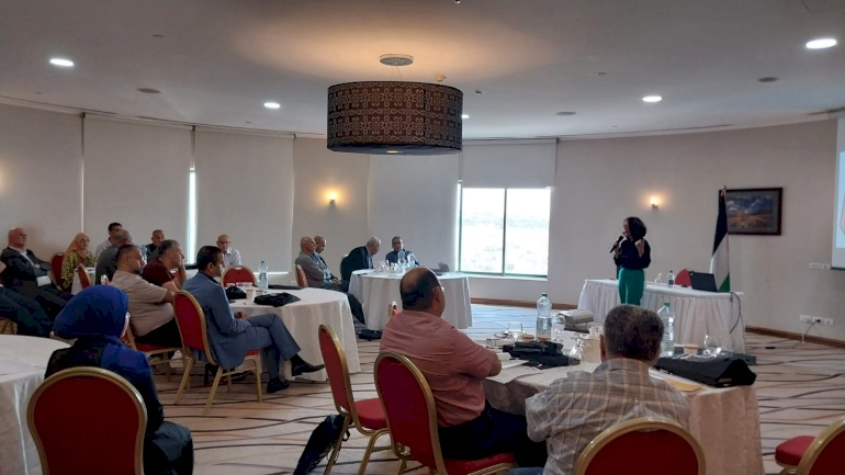 AMAN and Anti-Corruption Commission organise a workshop for heads of municipalities in the West Bank