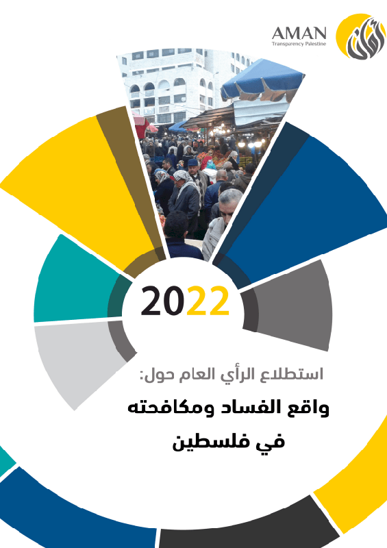 إستطلاع الرأي العام حول: واقع الفساد ومكافحته في فلسطين 2022