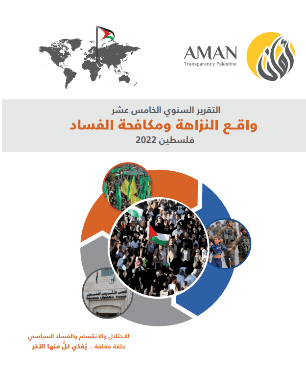 تقرير واقع النزاهة ومكافحة الفساد (فلسطين) للعام 2022