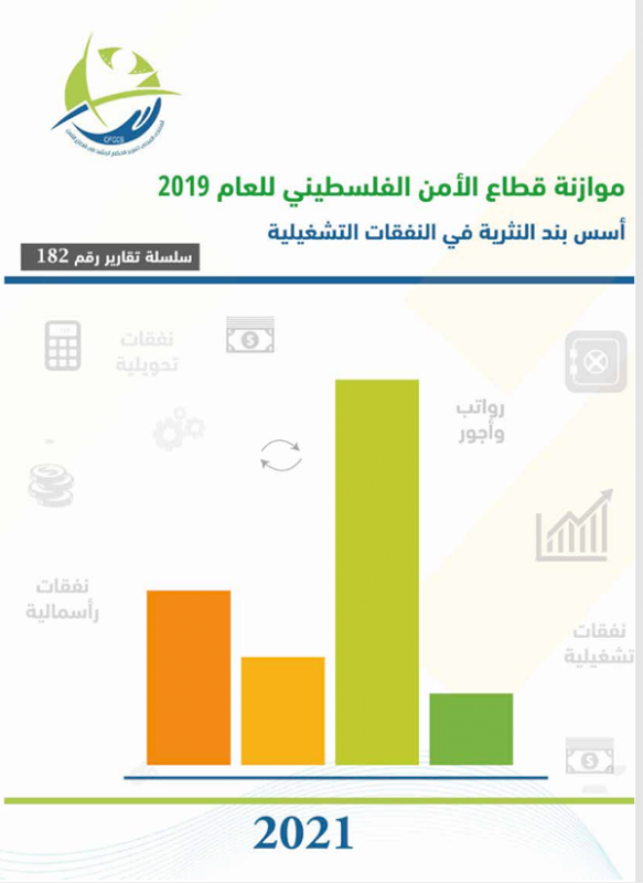 موازنة قطاع الأمن الفلسطيني للعام 2019 أسس بند النثرية في النفقات التشغيلية