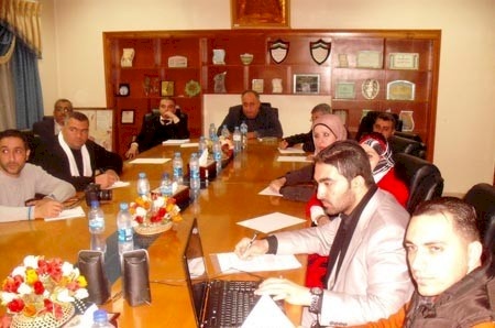 منتدى المثقفين يبحث مع بلدية قلقيلية تحسين الخدمات