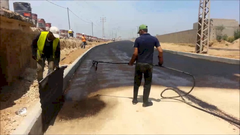 شبهة الفساد في تطوير شوارع قطاع غزة