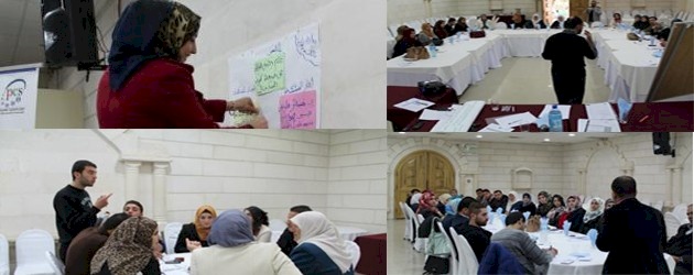 لبناء قدراتهم في تخطيط وتنفيذ حملات الضغط والمناصرة ....   أمـــــــــــــان تنفذ دورة تدريبية للمؤسسات الأهلية في شمال الضفة الغربية