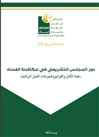 دور المجلس التشريعي في مكافحة الفساد (هيئة الكتل والقوائم ومجموعات العمل البرلمانية)