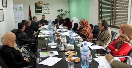 في ورشة عقدتها أمان "الرقابة على المؤسسات العامة الفلسطينية غير الوزارية ضعيفة جدا"
